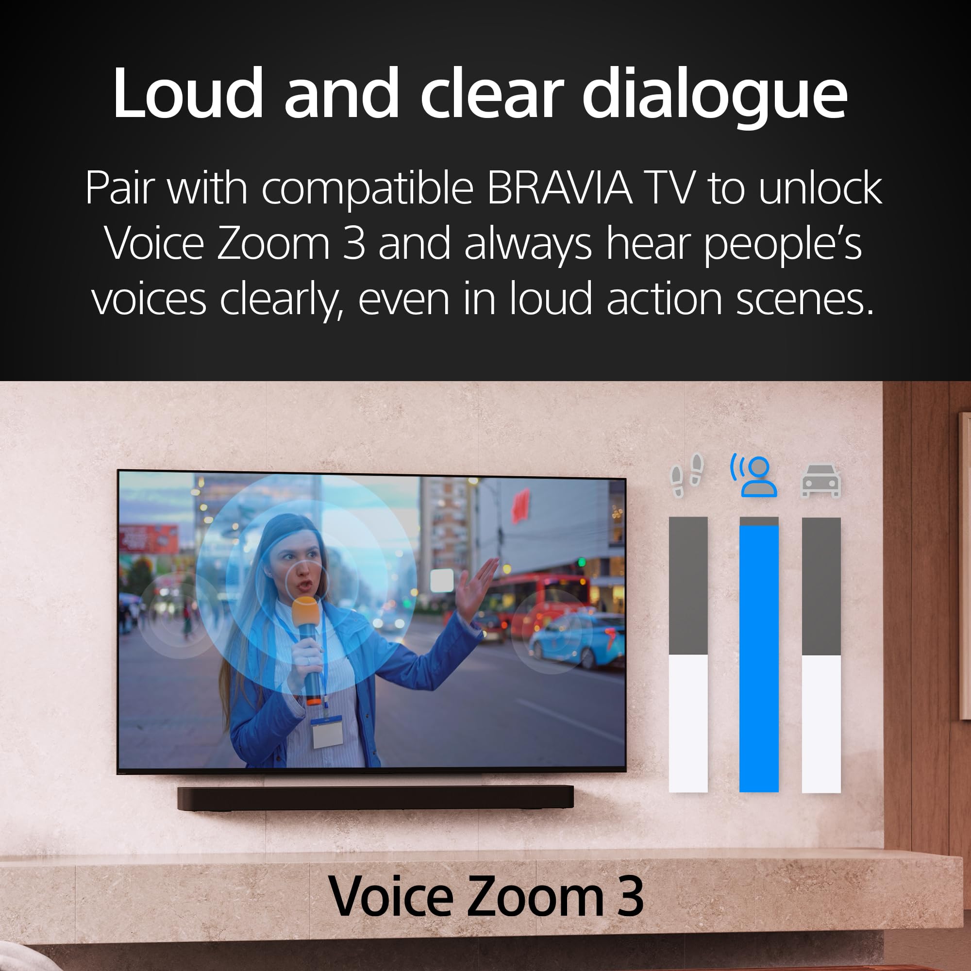 BRAVIA Theater Bar 9 Soundbar for TV Surround Sound Home Theater with 13 Speakers, Dolby Atmos/DTS:X, 360 Spatial Sound Mapping, HDMI 2.1 and Supports Spotify Connect/Apple AirPlay (HT-A9000)