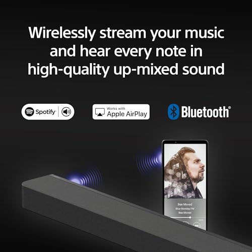 BRAVIA Theater Bar 9 Soundbar for TV Surround Sound Home Theater with 13 Speakers, Dolby Atmos/DTS:X, 360 Spatial Sound Mapping, HDMI 2.1 and Supports Spotify Connect/Apple AirPlay (HT-A9000)