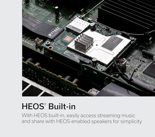 AVR-X3800H 9.4-Ch 8K UHD AVR Home Theater Stereo Receiver, (105W X 9) Built-in Bluetooth Wi-Fi & HEOS Multi-Room Streaming Dolby Atmos DTS:X IMAX Enhanced & Auro 3D