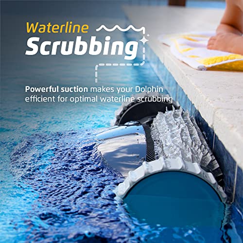 Nautilus CC Pro Wi-Fi Automatic Robotic Pool Vacuum Cleaner, Wall Climbing, Waterline Scrubber Brush, Ideal for In-Ground Pools up to 50 FT in Length