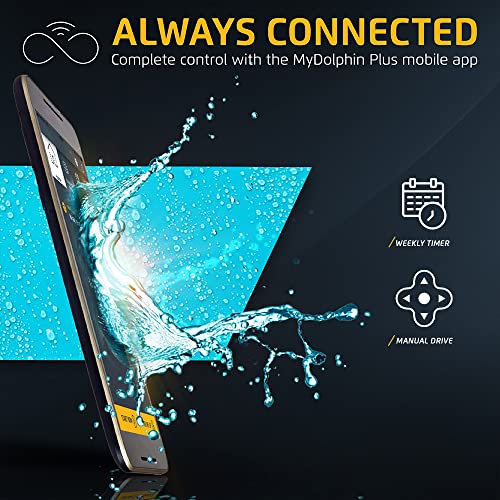 Nautilus CC Pro Wi-Fi Automatic Robotic Pool Vacuum Cleaner, Wall Climbing, Waterline Scrubber Brush, Ideal for In-Ground Pools up to 50 FT in Length