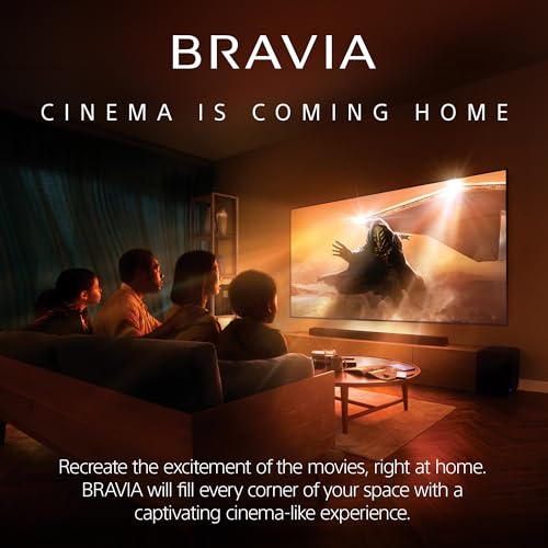 BRAVIA Theater Bar 9 Soundbar for TV Surround Sound Home Theater with 13 Speakers, Dolby Atmos/DTS:X, 360 Spatial Sound Mapping, HDMI 2.1 and Supports Spotify Connect/Apple AirPlay (HT-A9000)